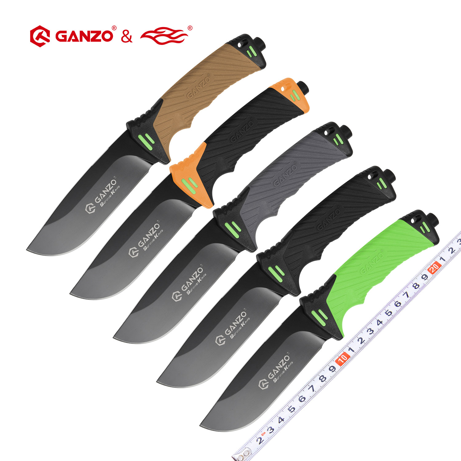 Ganzo G8012 Knife Fixed Blade  - Bushcraft Knife Fixed 评论和价格