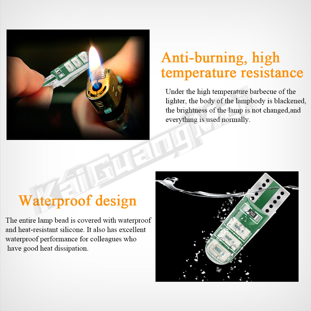 2/10PCS T10 W5W LED Light Canb - Sos Light Strobe 评论和价格