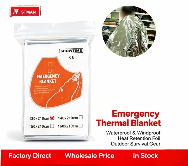 Mylar Thermal Emergency Blanke - Emergency Mylar Tent 评论和价格